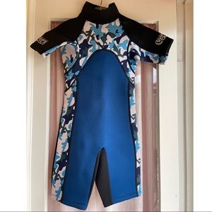 Super Wipe Out Kids Wetsuit - Size 7-9